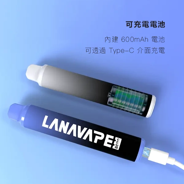 Lana Zolt 8000口_Lanavape 8000口抛棄式 電池容量